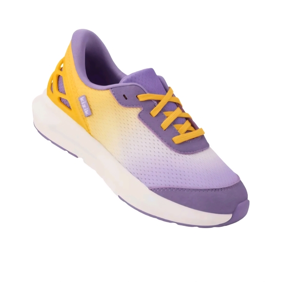 Kizik Kid's Athens 2 Hand's Free Sneaker Fairy Wren/Spectra Yellow - Picture 2 of 7